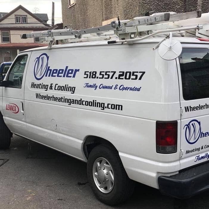 Wheeler Heating & Cooling van