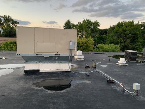 Commercial HVAC Install